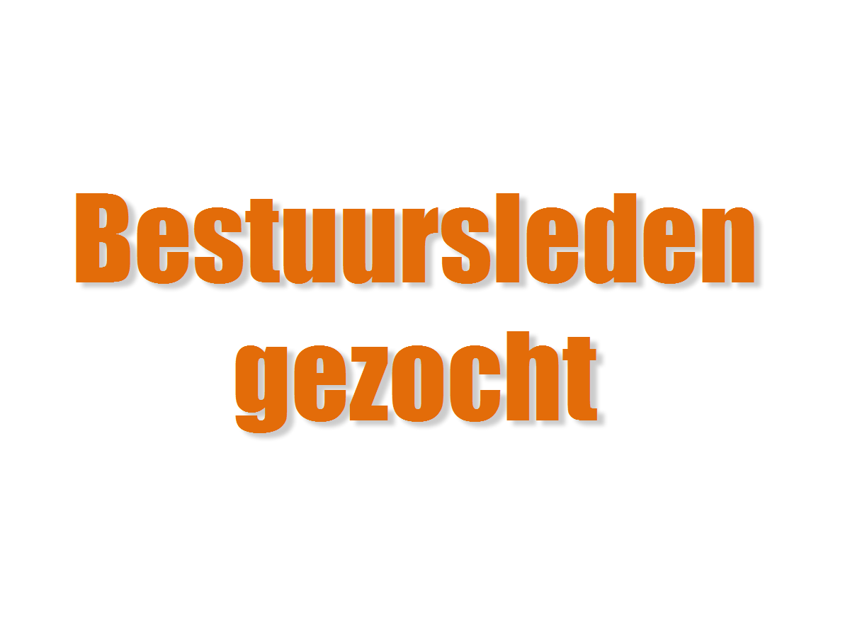 Bestuursleden gezocht